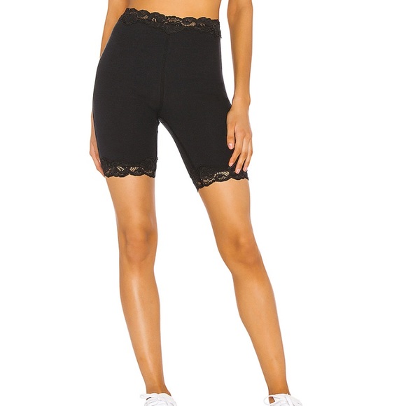 Free People Pants - Free People Harlow Bike Short in Black